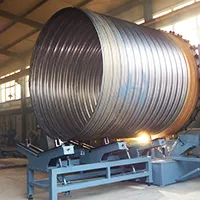 Corrugated Metal Pipe Machine