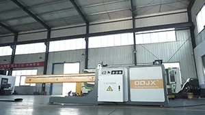 OM-3000L Oval Duct Forming Machine (Ovalizer Machine)