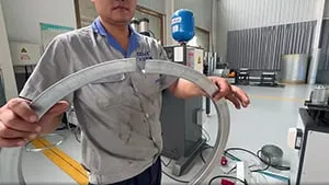 Round Angle Flange Butt Welding Machine