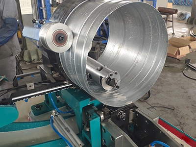 Spiral Duct Forming Machine (Split Type, 1800mm Diameter, 1.2mm Thickness)