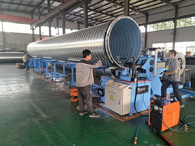 Spiral Duct Forming Machine (Integrated Type, 2000mm Diameter, 2mm Thickness)