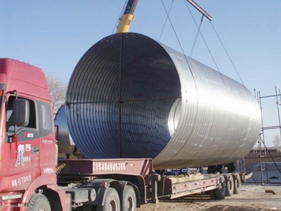 Corrugated Metal Pipe Machine