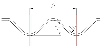 Corrugated Metal Pipe Machine