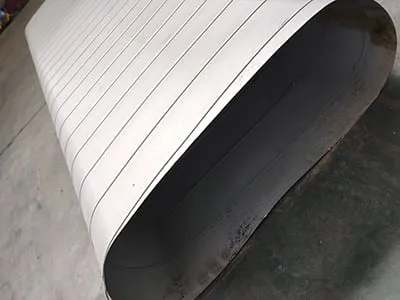 Spiral flat oval duct
