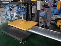 Oval Duct Pre-Pressing Machine