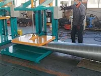 Oval Duct Pre-Pressing Machine