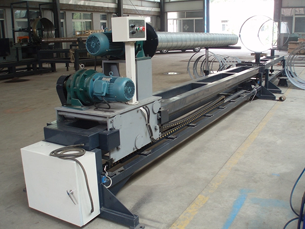 Dual Wall Insulated Spiral Pipe Machine TG-1100