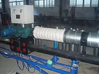 Dual Wall Insulated Spiral Pipe Machine TG-1100